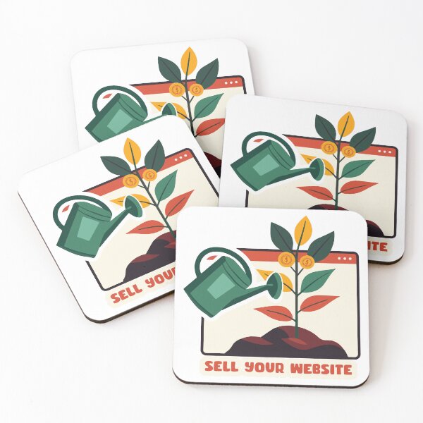 Item preview, Sell Your Website Money Tree Growth Digital Success designed and sold by PixelWaveBD.