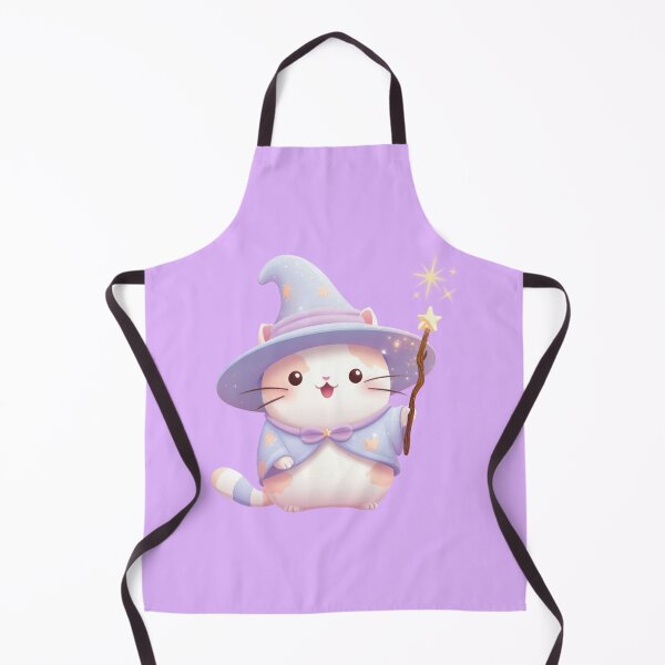Item preview, Wizard Cat designed and sold by bubblyrainbow.