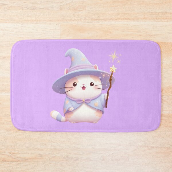 Item preview, Wizard Cat designed and sold by bubblyrainbow.