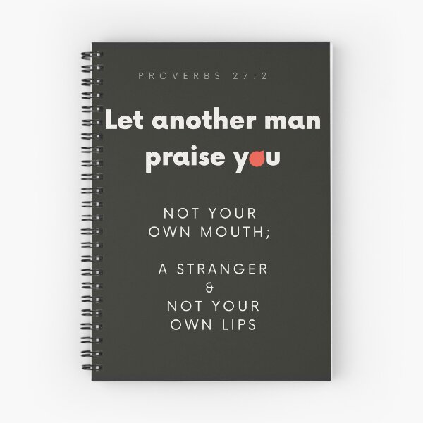 Item preview, Proverbs 27:2 designed and sold by Undonemadenew.