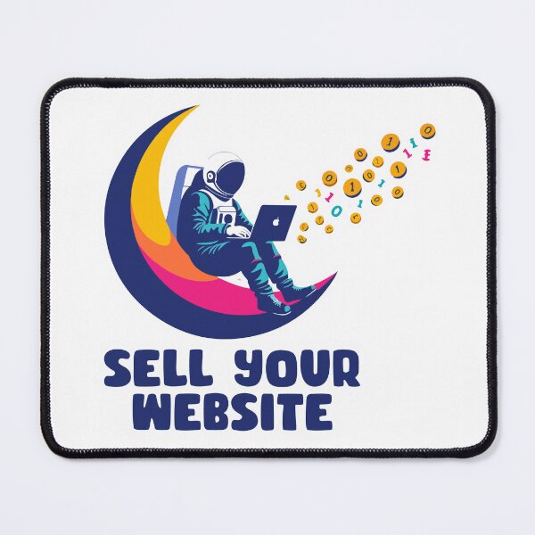Item preview, Sell Your Website Astronaut Moon Success Space designed and sold by PixelWaveBD.