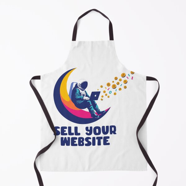 Item preview, Sell Your Website Astronaut Moon Success Space designed and sold by PixelWaveBD.
