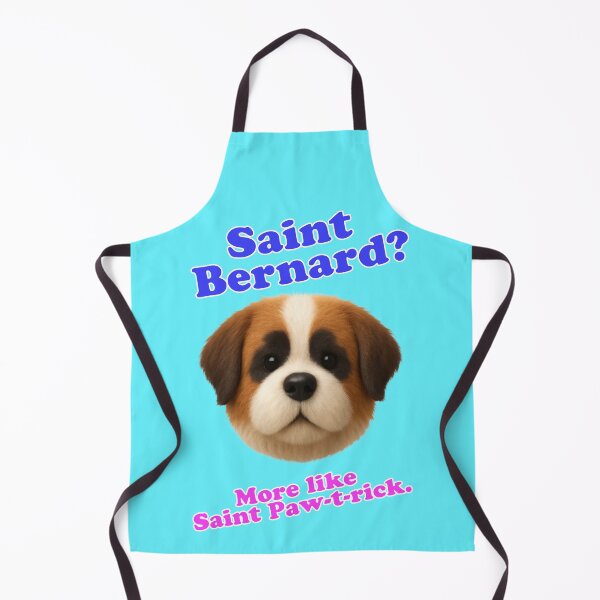 Item preview, Saint Bernard Saint Paw-t-rick Funny Dog designed and sold by Mauswohn.