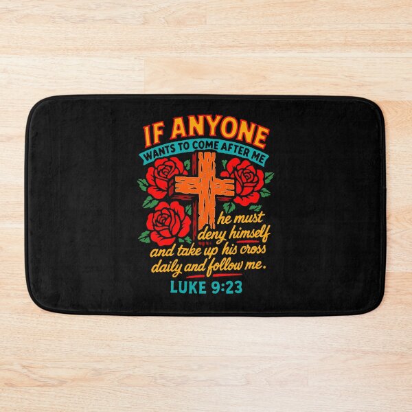 Item preview, Luke 9:23 Take Up The Cross Daily And Follow Jesus designed and sold by plushism.