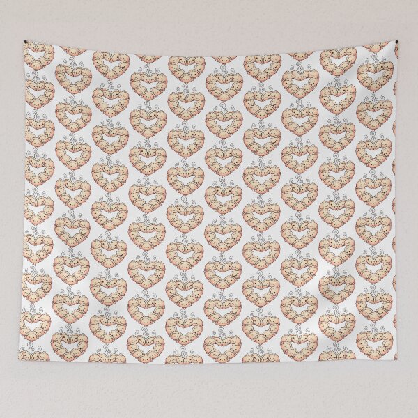 Item preview, Kawaii Dumpling Heart Foodie Illustration designed and sold by SholoStudio.