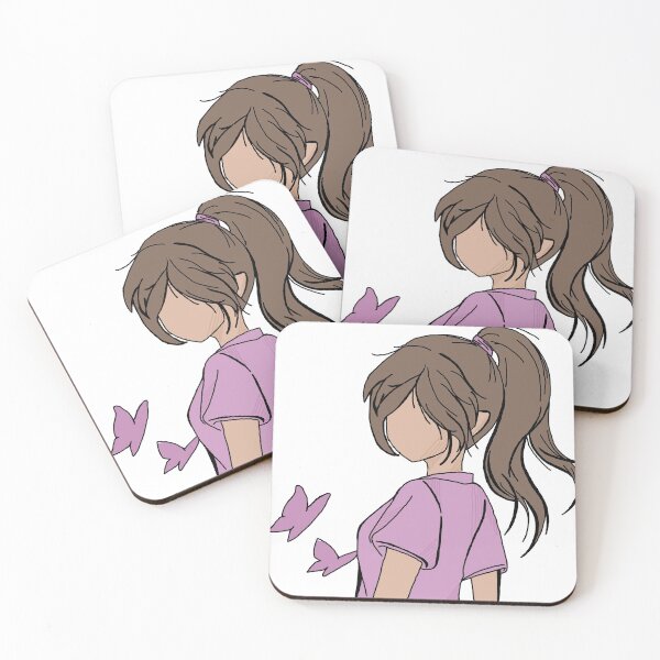 Item preview, girl with butterflies designed and sold by amitkrsn.
