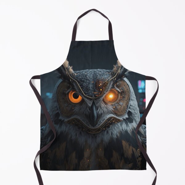 Item preview, Cyberpunk Owl - Tech Wisdom designed and sold by THEARTCURATİON .