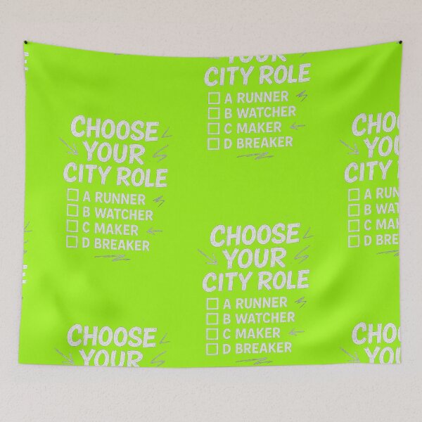 Item preview, CHOOSE YOUR CITY ROLE designed and sold by KingzWorld.