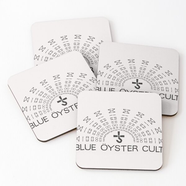 Item preview, Blue Oyster - Cult Mirrors 1979 British Tour Vintage designed and sold by Witchfoundart.