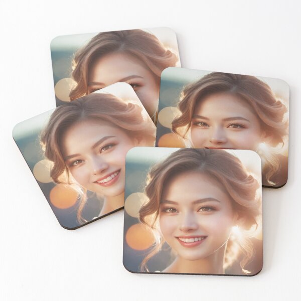 Item preview, Radiant Golden Hour Beauty Portrait designed and sold by masabo.
