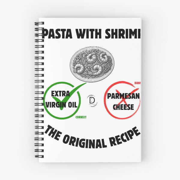 Item preview, Funny Italian Food Rules: No Parmesan on Seafood Pasta designed and sold by TheItaliandilemma.