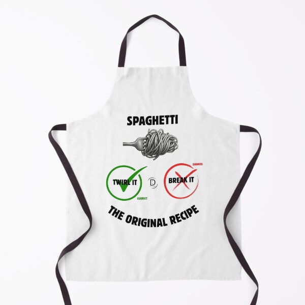 Item preview, Funny Italian Food Rules: Twirl Spaghetti Don't Break It designed and sold by TheItaliandilemma.