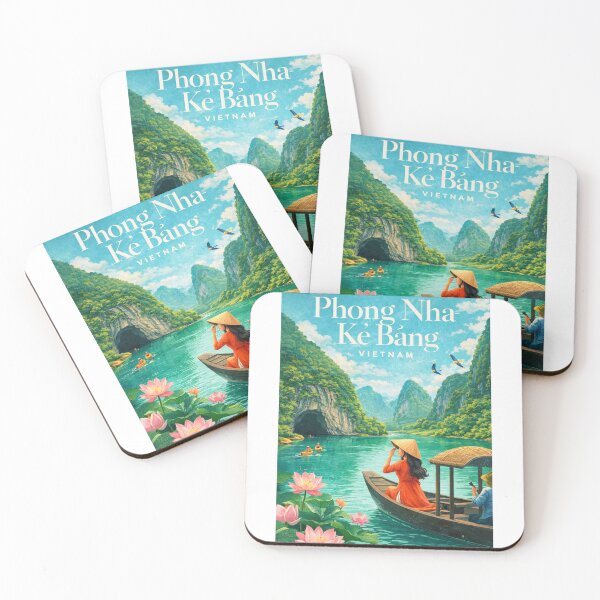 Item preview, Phong Nha Ke Bang River Valley Son River Quang Binh Vietnam Karst Region designed and sold by Aryabek.