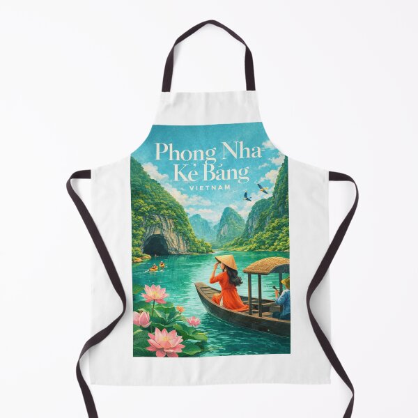 Item preview, Phong Nha Ke Bang River Valley Son River Quang Binh Vietnam Karst Region designed and sold by Aryabek.