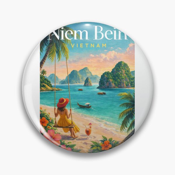 Item preview, Niem Bien Coastal Bay Vietnam Limestone Islands Gulf of Tonkin Region designed and sold by Aryabek.