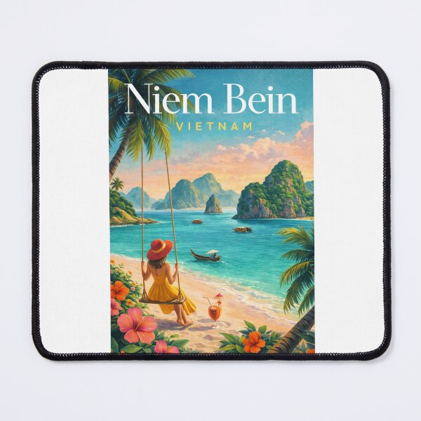 Item preview, Niem Bien Coastal Bay Vietnam Limestone Islands Gulf of Tonkin Region designed and sold by Aryabek.