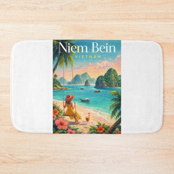 Item preview, Niem Bien Coastal Bay Vietnam Limestone Islands Gulf of Tonkin Region designed and sold by Aryabek.