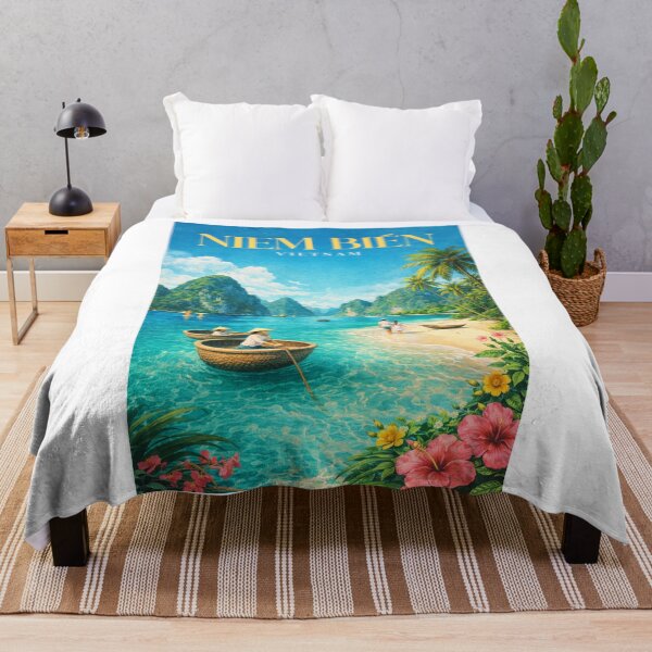 Item preview, Niem Bien Vietnam Limestone Karsts Gulf of Tonkin Coastal Paradise designed and sold by Aryabek.
