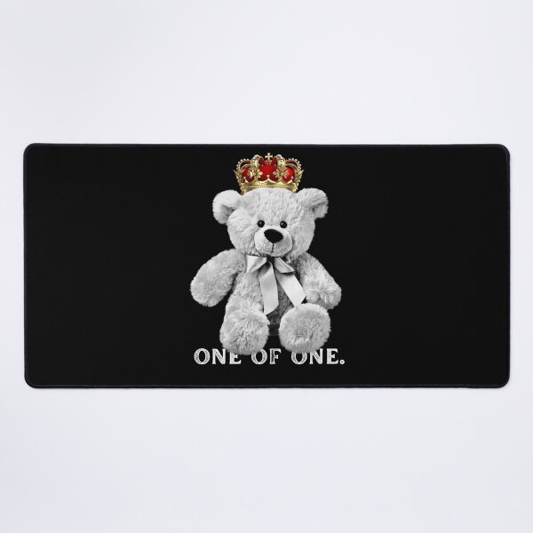 Item preview, Fluffy King Bear illustration designed and sold by Desikhanna123.