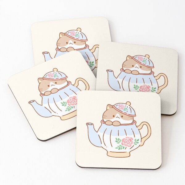 Item preview, Cat in Teapot designed and sold by salposi.