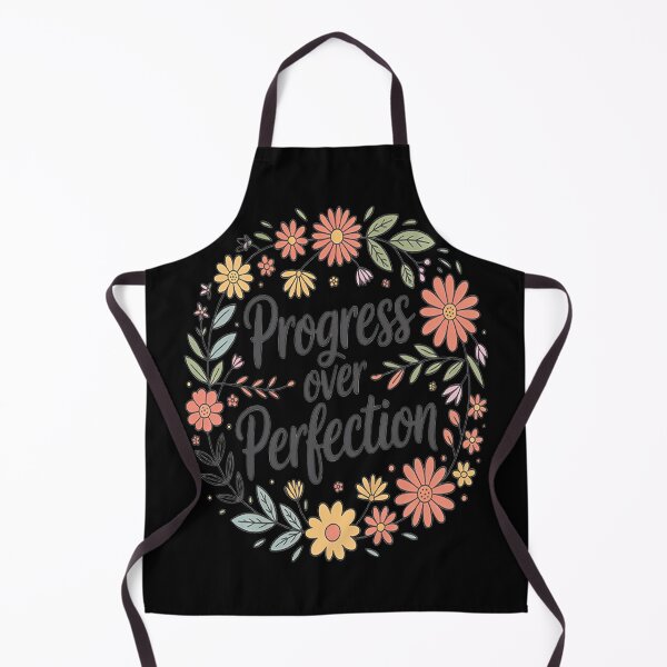 Item preview, Embrace Progress Over Perfection designed and sold by HaiharryCartoon.