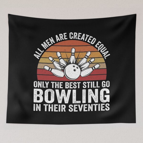 Item preview, Funny 70th Birthday Dad Fathers Day Bowling Men designed and sold by OlakunleOloroz.