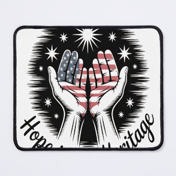 Item preview, Hope Is Our Heritage Stars And Stripes Faith Christian Patriotism designed and sold by TheRetroStyle.