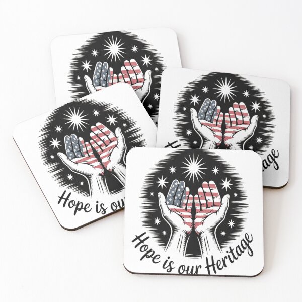 Item preview, Hope Is Our Heritage Stars And Stripes Faith Christian Patriotism designed and sold by TheRetroStyle.