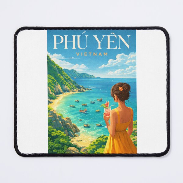 Item preview, Phu Yen Vietnam Tuy Hoa Coastline Fishing Boats South Central Coast designed and sold by Aryabek.