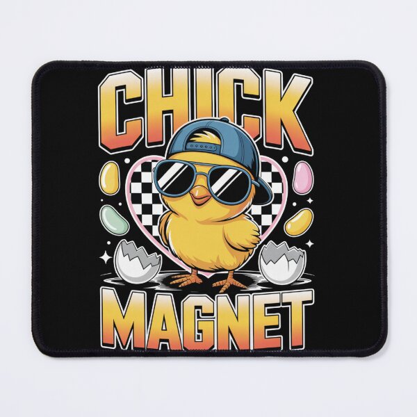 Item preview, Chick Magnet – Funny Easter Chick Sunglasses Retro Tee V2 designed and sold by DarylWelsh2024.