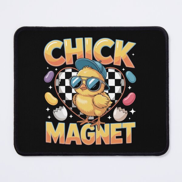 Item preview, Chick Magnet – Funny Easter Chick Sunglasses Retro Tee V3 designed and sold by DarylWelsh2024.