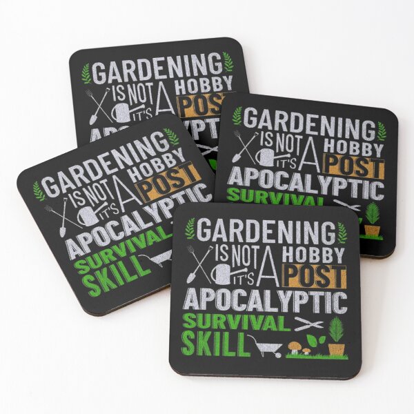 Item preview, Gardening Is Not A Hobby It's A Post Apocalyptic Survival Skill designed and sold by GenZFashion000.