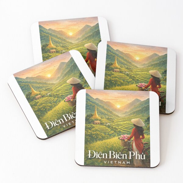 Item preview, Dien Bien Phu Northwest Vietnam Sunrise Valley Terraces Cultural Landscape designed and sold by Aryabek.