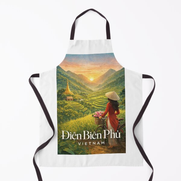 Item preview, Dien Bien Phu Northwest Vietnam Sunrise Valley Terraces Cultural Landscape designed and sold by Aryabek.