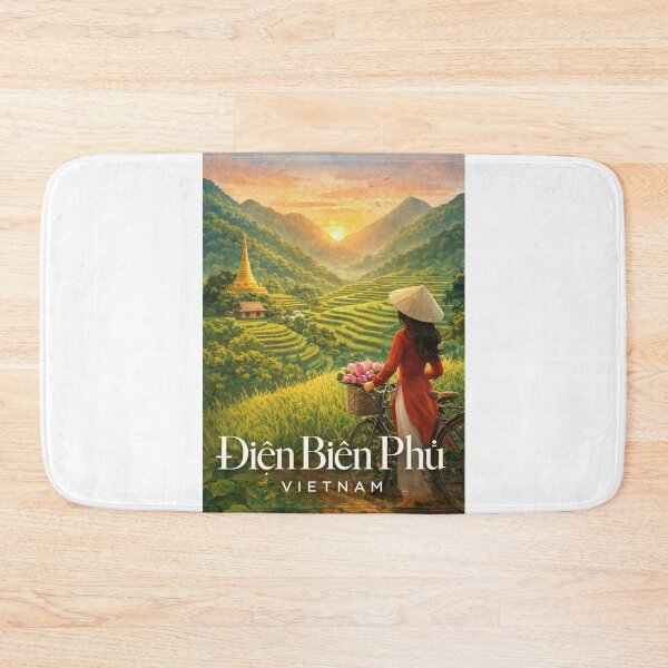 Item preview, Dien Bien Phu Northwest Vietnam Sunrise Valley Terraces Cultural Landscape designed and sold by Aryabek.
