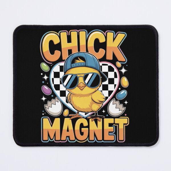 Item preview, Chick Magnet – Funny Easter Chick Sunglasses Retro Tee V5 designed and sold by DarylWelsh2024.
