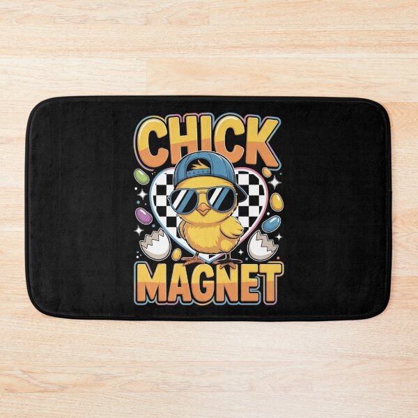 Item preview, Chick Magnet – Funny Easter Chick Sunglasses Retro Tee V5 designed and sold by DarylWelsh2024.