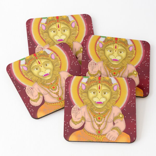 Item preview, Ugra Narasimha Spiritual Artwork – Hindu Mythology Lion God Art designed and sold by Harshit_Digital_Arts.