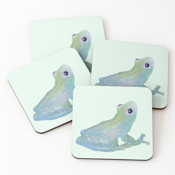 Item preview, Pastel glass frog designed and sold by EmpressDestiny.