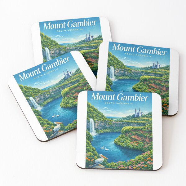 Item preview,  Mount Gambier South Australia Blue Lake Valley Limestone Coast designed and sold by Aryabek.