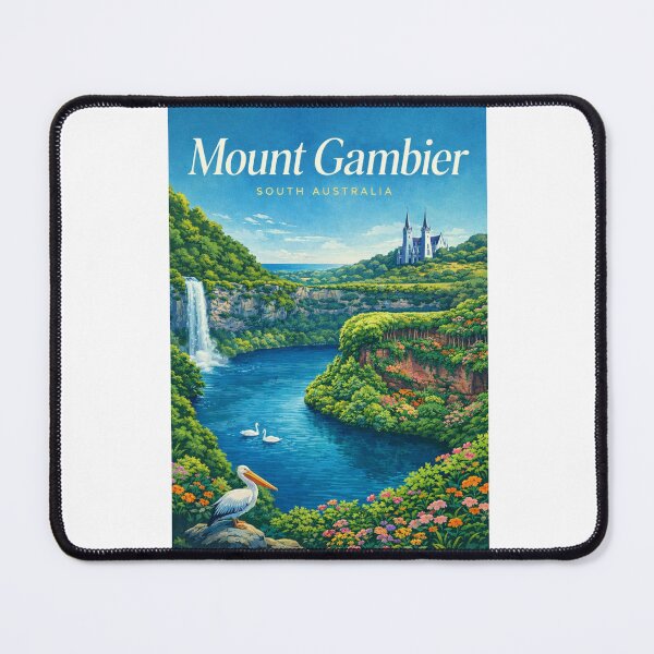 Item preview,  Mount Gambier South Australia Blue Lake Valley Limestone Coast designed and sold by Aryabek.