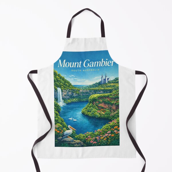 Item preview,  Mount Gambier South Australia Blue Lake Valley Limestone Coast designed and sold by Aryabek.