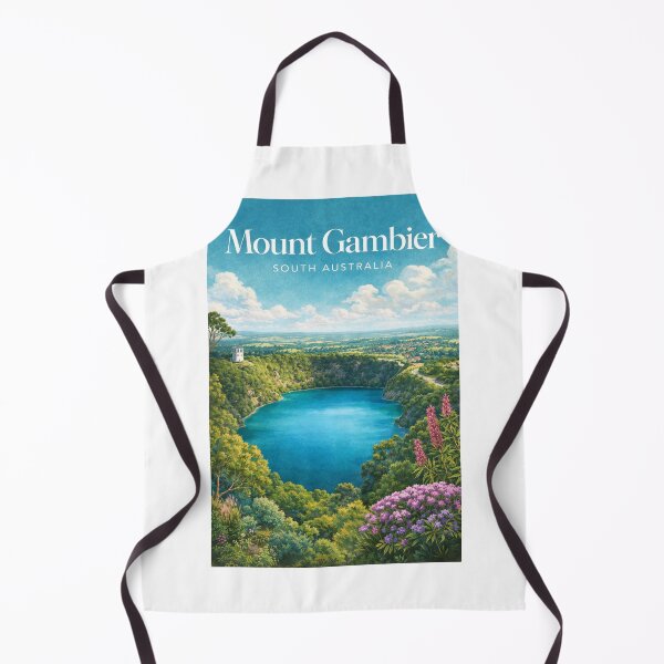 Item preview, Mount Gambier Blue Lake Crater Valley South Australia Limestone Coast designed and sold by Aryabek.
