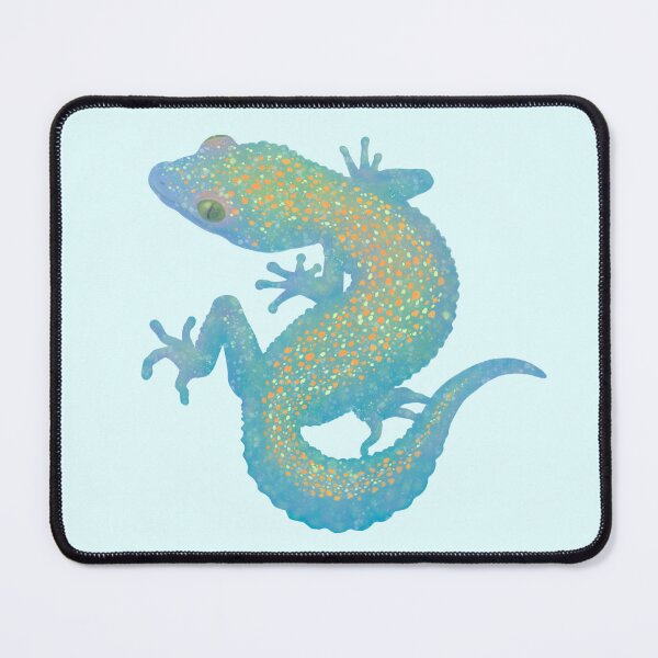 Item preview, Cute blue sticky gecko designed and sold by EmpressDestiny.