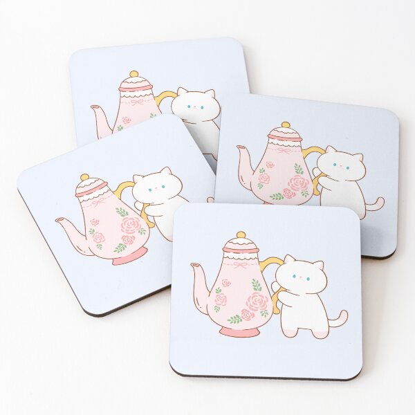 Item preview, Cat with Teapot designed and sold by salposi.