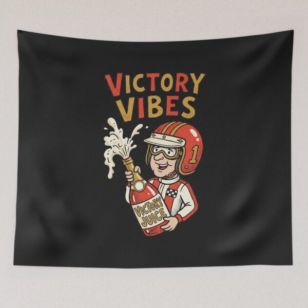 Artikelvorschau, Victory Vibes Racing Celebration entworfen und verkauft von AwesomeBeyondLimits.