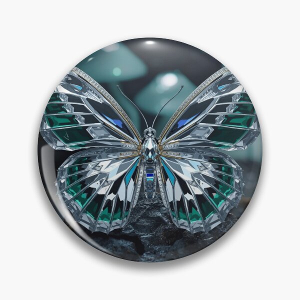 Item preview, Diamond Butterfly - Crystal Metamorphosis designed and sold by THEARTCURATİON .