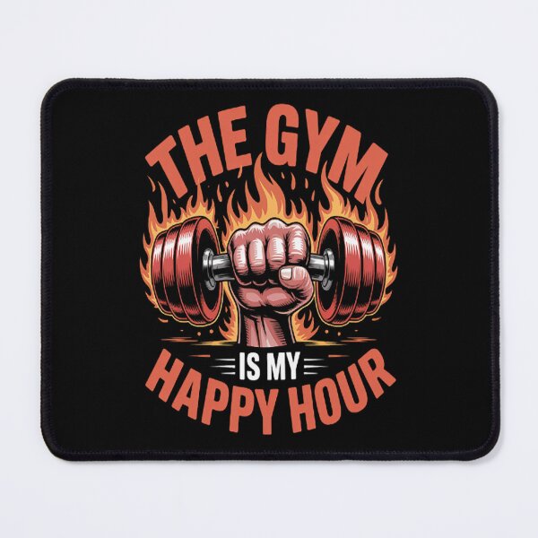 Item preview, Embrace The Fire The Gym Is My Happy Hour designed and sold by HaiharryCartoon.