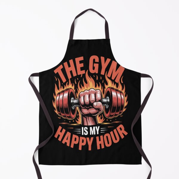 Item preview, Embrace The Fire The Gym Is My Happy Hour designed and sold by HaiharryCartoon.