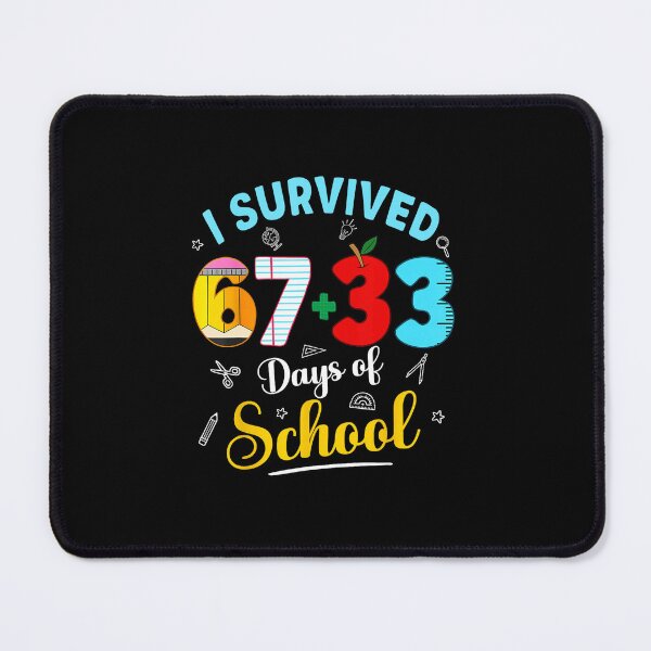 Item preview, I Survived 100 Days of School Funny Kids Milestone designed and sold by gladysenglish.